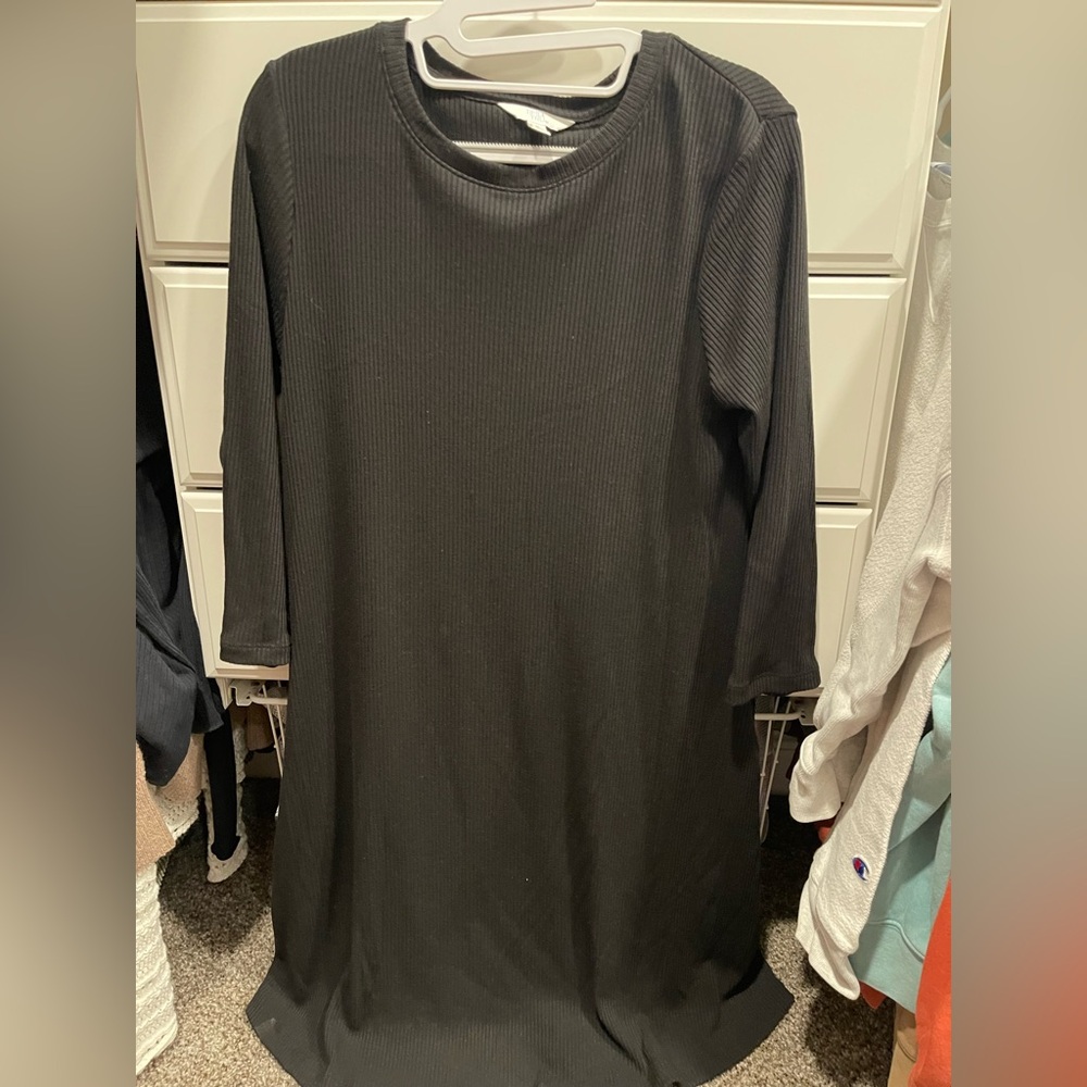 Ribbed Mini Dress